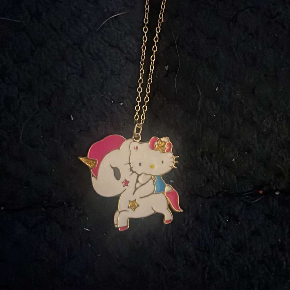 Tokidoki X Hello Kitty rare vintage necklace